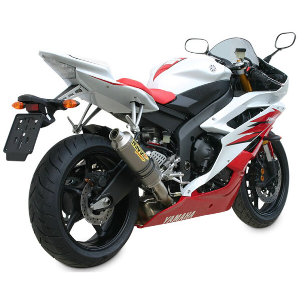 MIVV Slip ON GP System fr YAMAHA YZF-R6 Bj. 06 > Hochgelegte Variante Titan
