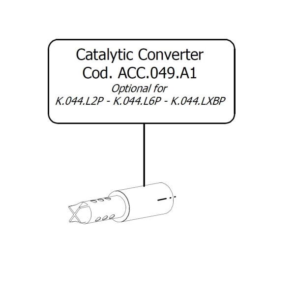 MIVV optionaler Katalysator - ACC.049.A1