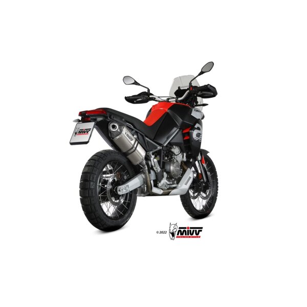 MIVV Auspuff - SLIP-ON - SPEED EDGE - TITAN fr APRILIA TUAREG 660 Bj. 2022 > 2023 - A.017.LRT