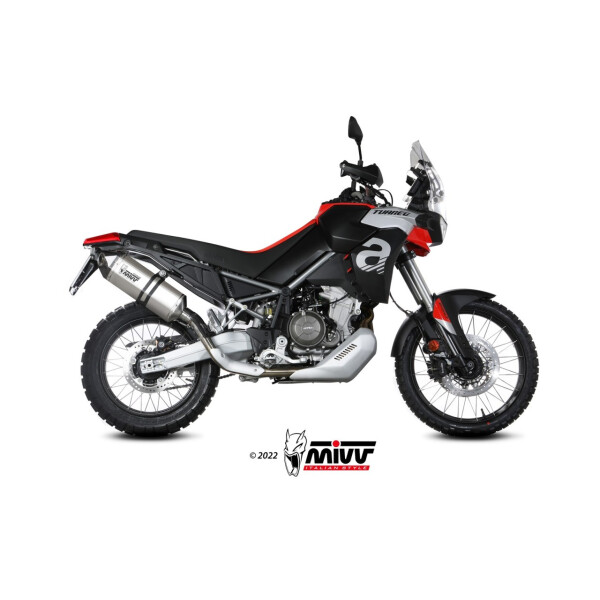 MIVV Auspuff - SLIP-ON - SPEED EDGE - TITAN fr APRILIA TUAREG 660 Bj. 2022 > 2023 - A.017.LRT