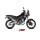 MIVV-SLIP-ON - DAKAR - Edelstahl Schwarz für APRILIA - TUAREG 660 BJ. 2022 > 2025 - A.017.LEKB