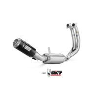MIVV-KOMPLETTANLAGE 2x1 MK3 - CARBON für APRILIA - RS 660 BJ. 2020 > 2024 - A.013.SM3C