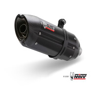 MIVV Auspuff - 2 SLIP-ON - SUONO - BLACK fr APRILIA...
