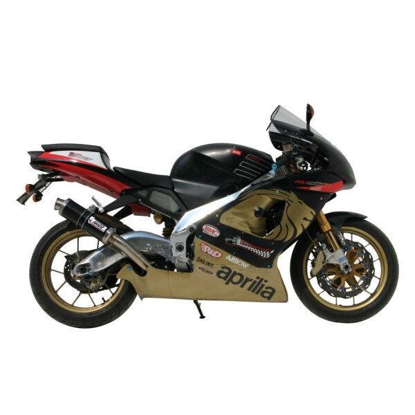 MIVV Auspuff - SLIP-ON - GP - CARBON fr APRILIA RSV 1000 Bj. 1998 > 2003 - A.001.L2S