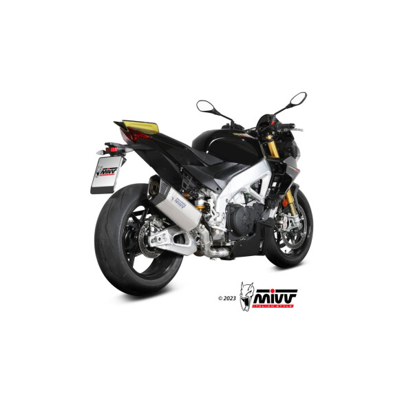 MIVV Auspuff - SLIP-ON - SR-1 - TITAN fr APRILIA RSV4 Bj. 2021 > 2023 - A.015.LR1T