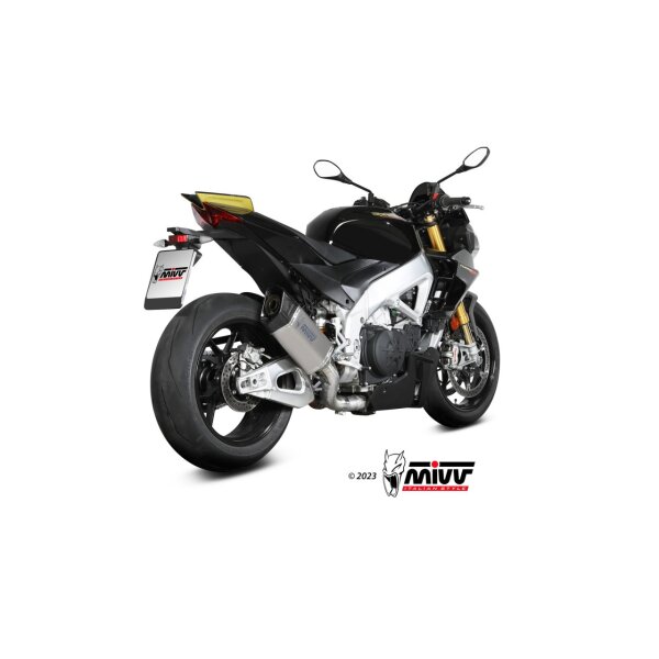 MIVV Auspuff - SLIP-ON - SR-1 - TITAN fr APRILIA RSV4 Bj. 2021 > 2023 - A.019.SR1T