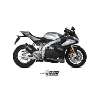MIVV-SLIP-ON SR1 - Titan Schwarz für APRILIA - RSV4 BJ. 2021 > 2024 - A.019.SR1TB