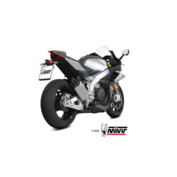 MIVV-SLIP-ON SR1 - Titan für APRILIA - TUONO V4 1100 BJ. 2021 > 2024 - A.019.SR1T