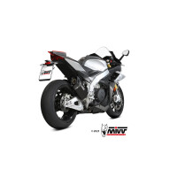 MIVV Auspuff - SLIP-ON - SR-1 - BLACK TITAN fr APRILIA...