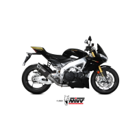 MIVV-SLIP-ON SR1 - Titan Schwarz für APRILIA - TUONO V4 1100 BJ. 2021 > 2024 - A.019.SR1TB