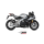 MIVV-SLIP-ON SR1 - Titan Schwarz für APRILIA - TUONO V4 1100 BJ. 2021 > 2024 - A.019.SR1TB