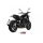 MIVV-SLIP-ON OVAL - Carbon mit Carbon Endkappe für BENELLI - LEONCINO 500 BJ. 2019 > 2025 - E.002.L3C