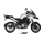 MIVV-SLIP-ON - OVAL - Carbon mit Carbon Endkappe für BENELLI - TRK 502 BJ. 2017 > 2025 - E.003.L3C