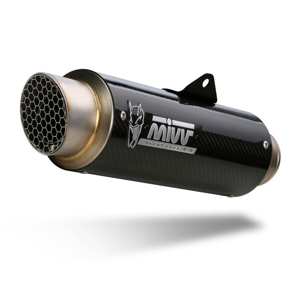 MIVV Auspuff - Komplettanlage 1x1 - GPpro - CARBON fr BMW G 310 R Bj. 2018 > 2023 - B.032.L2P