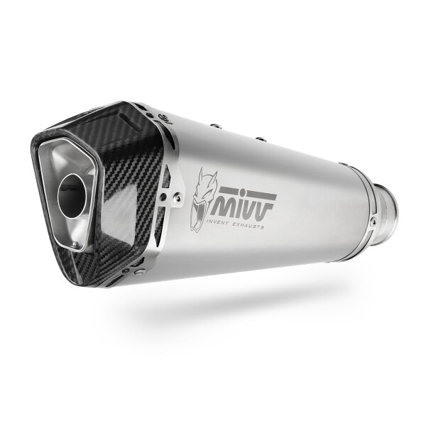 MIVV Auspuff - SLIP-ON - DELTA RACE - EDELSTAHL fr BMW F 850 GS Bj. 2018 > 2023 - B.033.LDRX