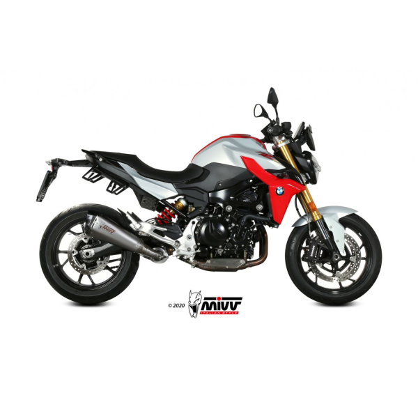 MIVV-SLIP-ON DELTA RACE - Edelstahl für BMW - F 900 R BJ. 2020 > 2025 - B.038.LDRX