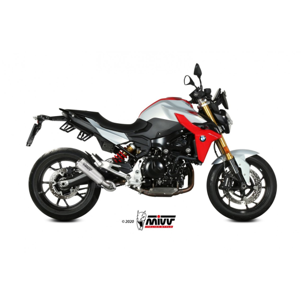MIVV-SLIP-ON XM1 - Titan für BMW - F 900 R BJ. 2020 > 2025 - B.038.LC4T