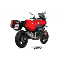 MIVV-SLIP-ON OVAL - Titan mit Carbon Endkappe für...