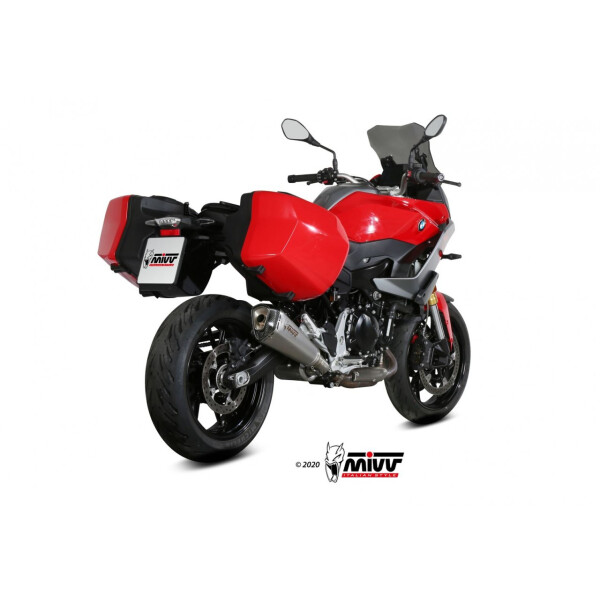 MIVV Auspuff - SLIP-ON - DELTA RACE - EDELSTAHL fr BMW F 900 XR Bj. 2020 > 2023 - B.037.LDRX