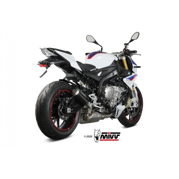 MIVV Auspuff - SLIP-ON - MK3 - CARBON fr BMW S 1000 R Bj. 2017 > 2020 - B.030.LM3C