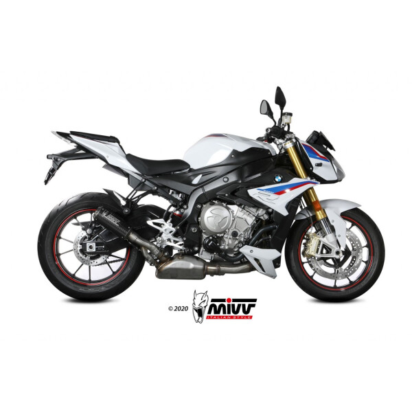 MIVV Auspuff - SLIP-ON - MK3 - CARBON fr BMW S 1000 R Bj. 2017 > 2020 - B.030.LM3C