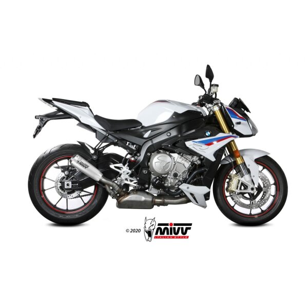 MIVV Auspuff - SLIP-ON - X-M1 - TITAN fr BMW S 1000 R Bj. 2017 > 2020 - B.030.LC4T