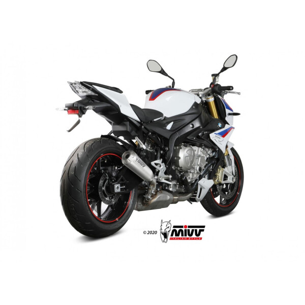 MIVV Auspuff - SLIP-ON - X-M1 - TITAN fr BMW S 1000 R Bj. 2017 > 2020 - B.030.LC4T