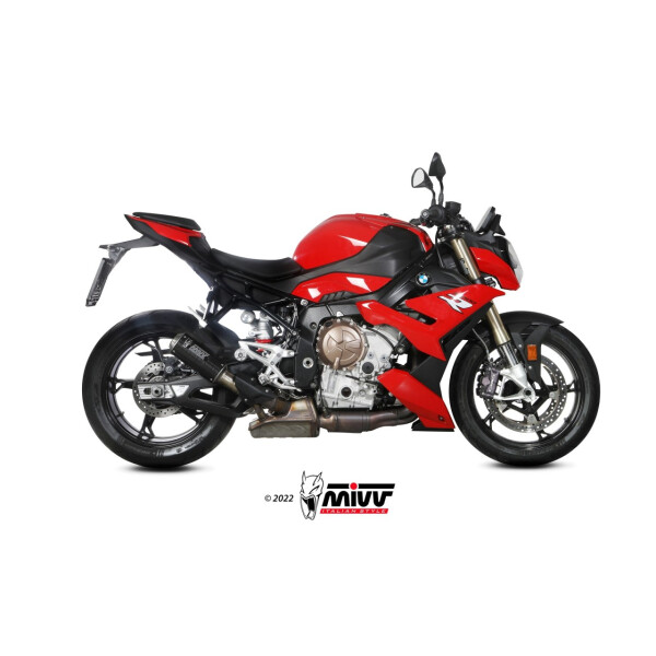 MIVV Auspuff - SLIP-ON - MK3 - CARBON fr BMW S 1000 R Bj. 2021 > 2023 - B.041.LM3C