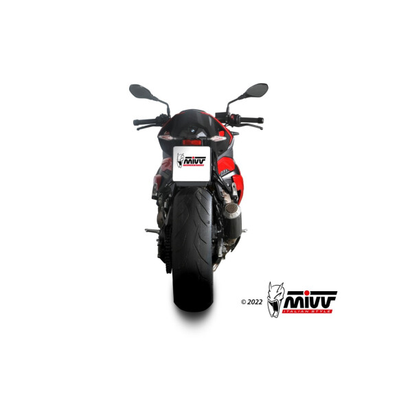 MIVV Auspuff - SLIP-ON - MK3 - CARBON fr BMW S 1000 R Bj. 2021 > 2023 - B.041.LM3C