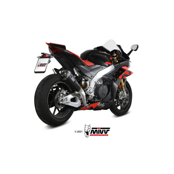 MIVV Auspuff - SLIP-ON - DELTA RACE - CARBON fr BMW S 1000 RR Bj. 2019 > 2023 - B.036.LDRC