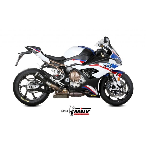MIVV Auspuff - SLIP-ON - MK3 - CARBON fr BMW S 1000 RR Bj. 2019 > 2023 - B.036.LM3C