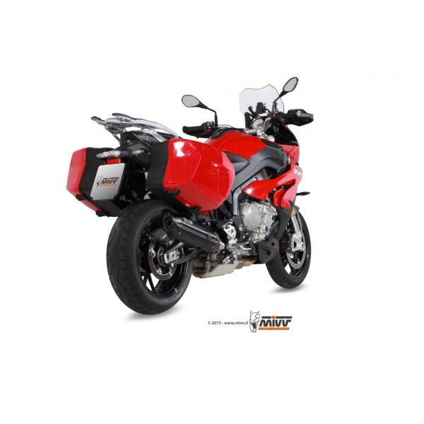MIVV Auspuff - SLIP-ON - SUONO - BLACK fr BMW S 1000 XR Bj. 2015 > 2019 - B.025.L9