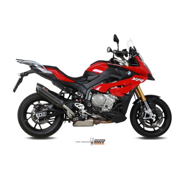 MIVV Auspuff - SLIP-ON - SUONO - BLACK fr BMW S 1000 XR Bj. 2015 > 2019 - B.027.L9