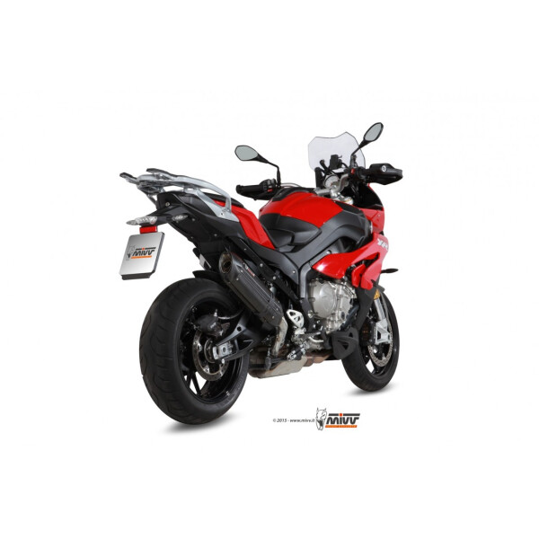 MIVV Auspuff - SLIP-ON - SUONO - BLACK fr BMW S 1000 XR Bj. 2015 > 2019 - B.027.L9