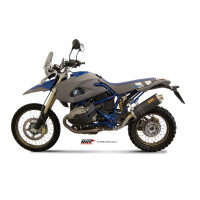 MIVV Auspuff - SLIP-ON - OVAL - TITAN fr BMW HP2 ENDURO...