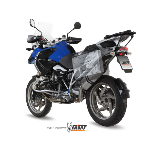 MIVV Auspuff - SLIP-ON - SPEED EDGE - TITAN fr BMW R 1200 GS / Adventure Bj. 2004 > 2007 - B.002.LGS