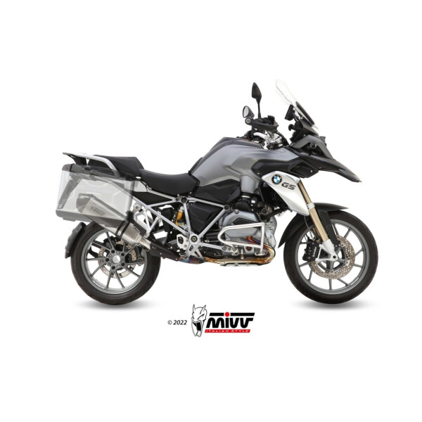MIVV Auspuff - SLIP-ON - SPEED EDGE - TITAN fr BMW R 1200 GS / Adventure Bj. 2013 > 2018 - B.016.LGS
