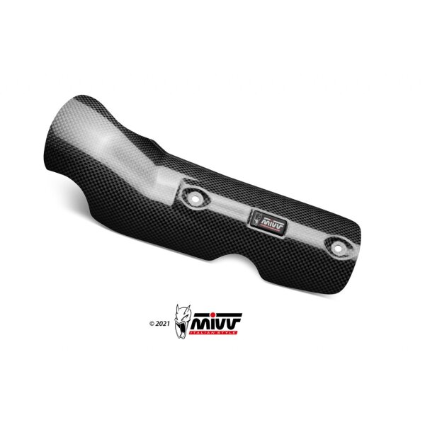 MIVV Auspuff - optional - Carbon Hitzeschutz (kompatibel mit B.016 und B.034 Endschalldmpfer)  - - - - fr BMW R 1200 GS / Adventure Bj. 2013 > 2018 - ACC.075.0