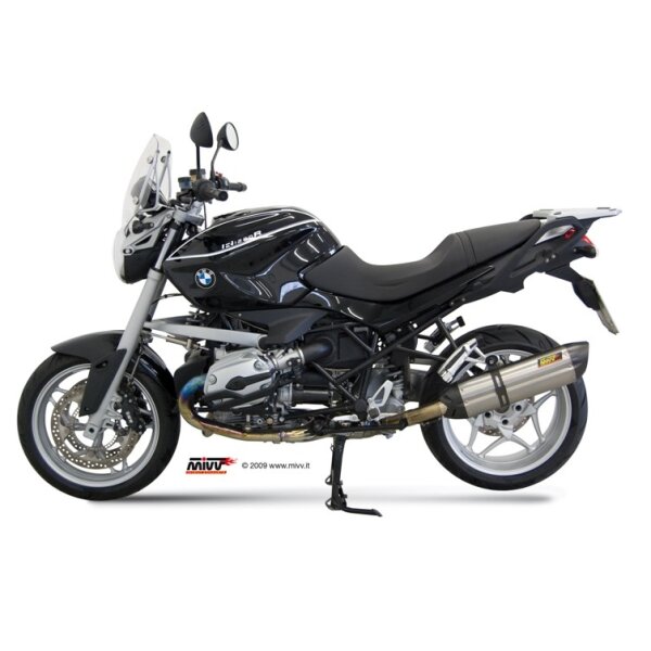 MIVV Auspuff - SLIP-ON - SUONO - EDELSTAHL fr BMW R 1200 R Bj. 2008 > 2010 - B.005.L7