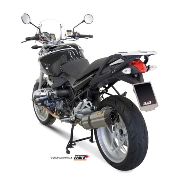 MIVV Auspuff - SLIP-ON - SUONO - EDELSTAHL fr BMW R 1200 R Bj. 2008 > 2010 - B.005.L7