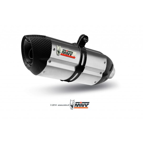 MIVV Auspuff - SLIP-ON - SUONO - EDELSTAHL fr BMW R NINE T Bj. 2014 > 2020 - B.022.L7