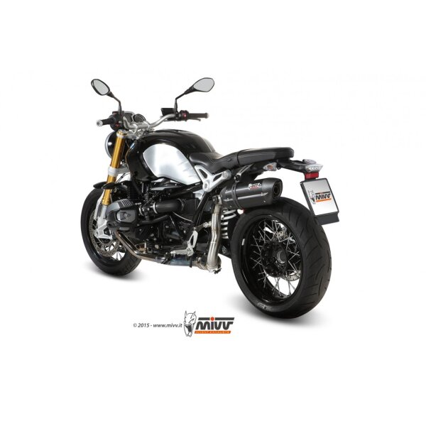 MIVV Auspuff - SLIP-ON - SUONO - BLACK fr BMW R NINE T Bj. 2014 > 2020 - B.022.L9