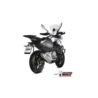 MIVV Auspuff - SLIP-ON - OVAL - EDELSTAHL fr CF MOTO...