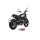 MIVV-SLIP-ON - XM1 - Edelstahl Schwarz für DUCATI - SCRAMBLER 800 ICON / ICON DARK BJ. 2021 > 2022 - D.050.LC4B