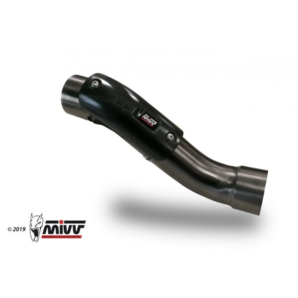 MIVV Auspuff - optional - Carbon Hitzeschutz (kompatibel mit D.030 und D.041 Endschalldmpfer)  - - - - fr DUCATI MONSTER 821 Bj. 2014 > 2017 - ACC.070.0