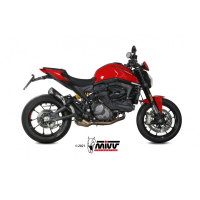 MIVV-SLIP-ON X-M5 - Edelstahl Schwarz für DUCATI - MONSTER 937 / MONSTER 937 +  BJ. 2021 > 2025 - D.048.LC5B