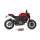 MIVV-SLIP-ON X-M5 - Edelstahl Schwarz für DUCATI - MONSTER 937 / MONSTER 937 +  BJ. 2021 > 2025 - D.048.LC5B
