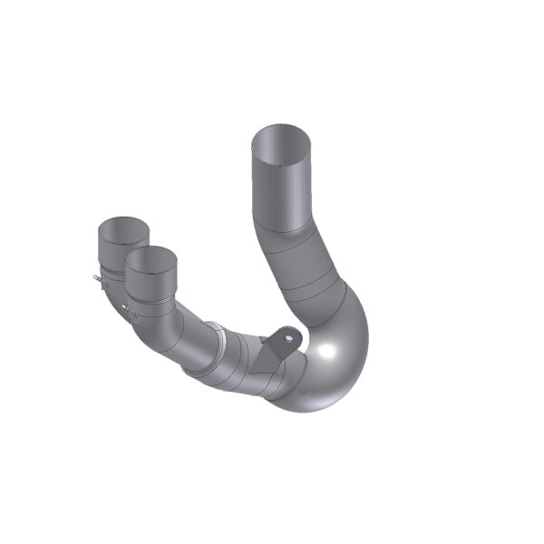 MIVV Auspuff - Kat-Ersatzrohr, kompatibel mit MIVV und Original Auspuff  Remapping recommended   Not kompatibel mit SP Euro5  - - - - fr DUCATI HYPERMOTARD 950 / SP / RVE Bj. 2019 > 2020 - D.045.C1