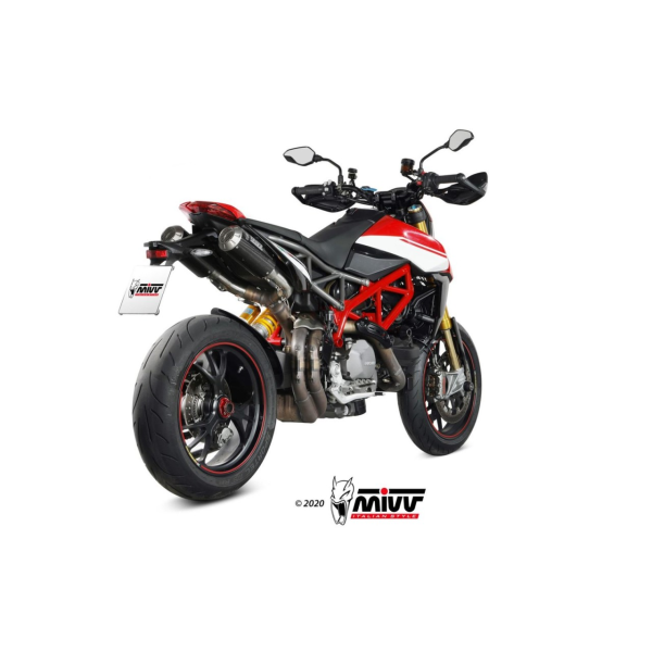 MIVV-2 SLIP-ON - MK3 - Carbon für DUCATI - HYPERMOTARD 950 / SP / RVE BJ. 2021 > 2025 - D.049.SM3C