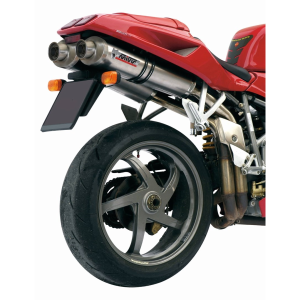 MIVV-2 SLIP-ON OVAL - Titan für DUCATI - 998 BJ. 1994 > 2001 - UD.005.L4